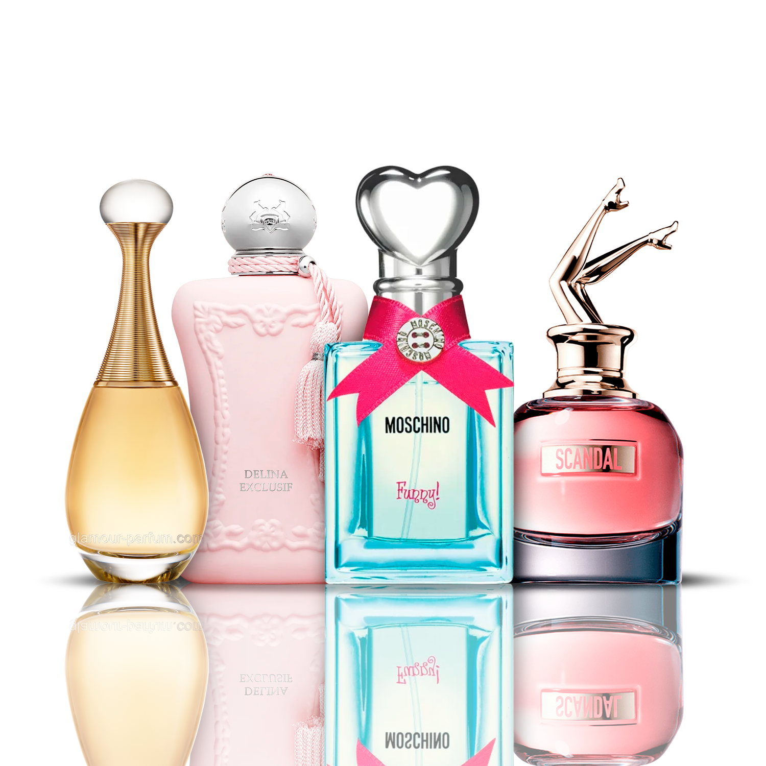 Dior Set 4 Parfumuri | Funny Moschino + Delina + Scandal + J'adore 100 ml